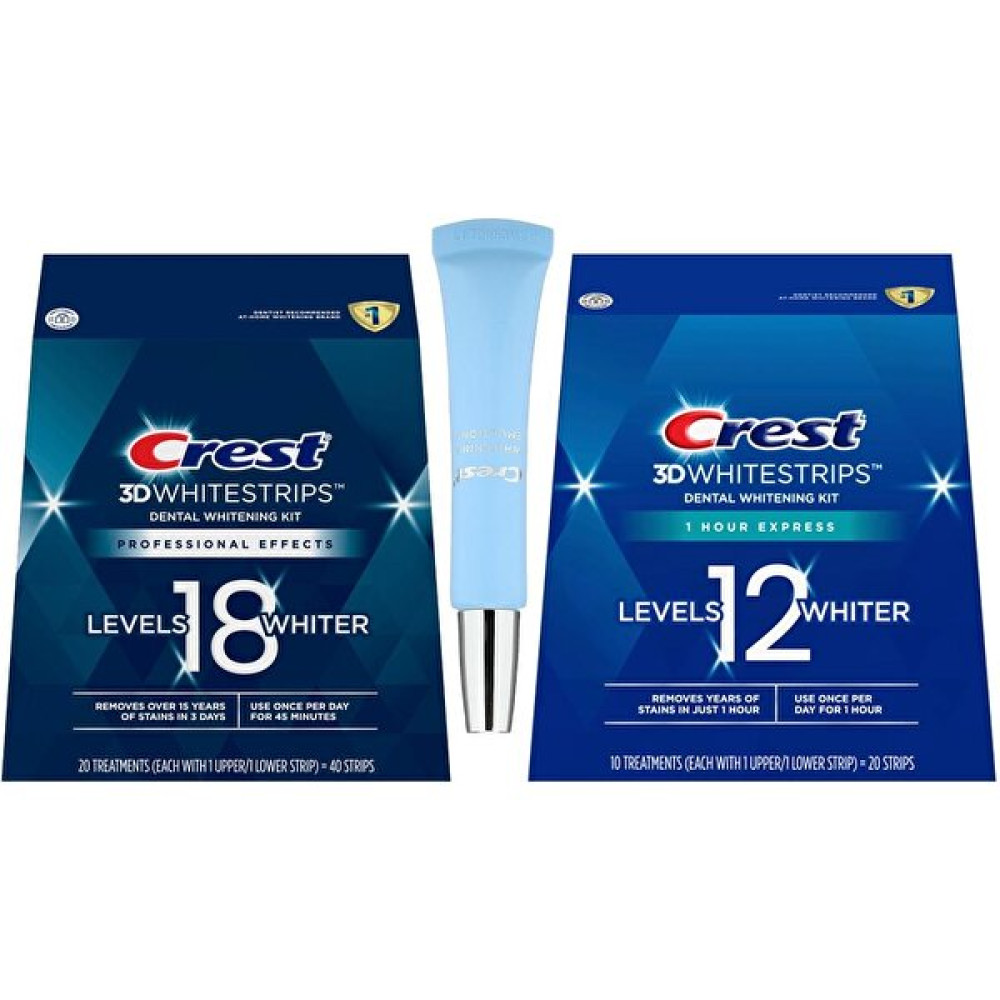 Crest 3d White Whitestrips + Whitening Emulsions Set Diş Beyazlatıcılar Fiyatı