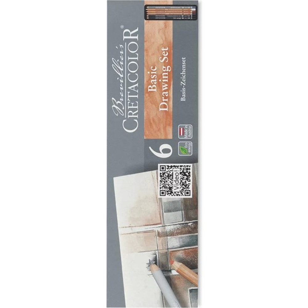Cretacolor Basic Drawing Set Temel Çizim Kalemleri 6'lı Metal Kutu 40006 Oto Boyaları Fiyatı
