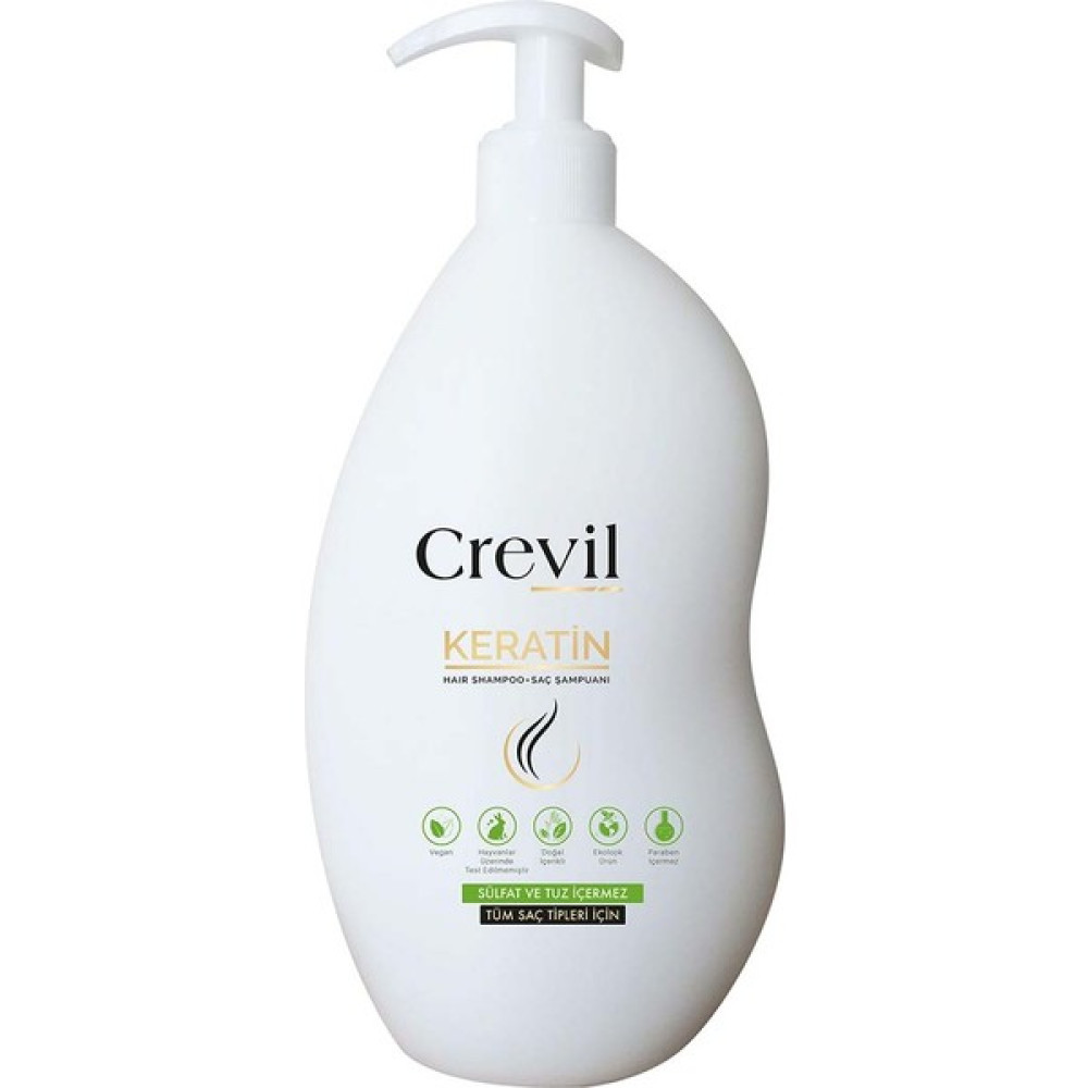 Crevil Keratinli Sülfatsız Ve Parabensiz Şampuan 700 Ml Şampuan ve Saç Kremi Fiyatı