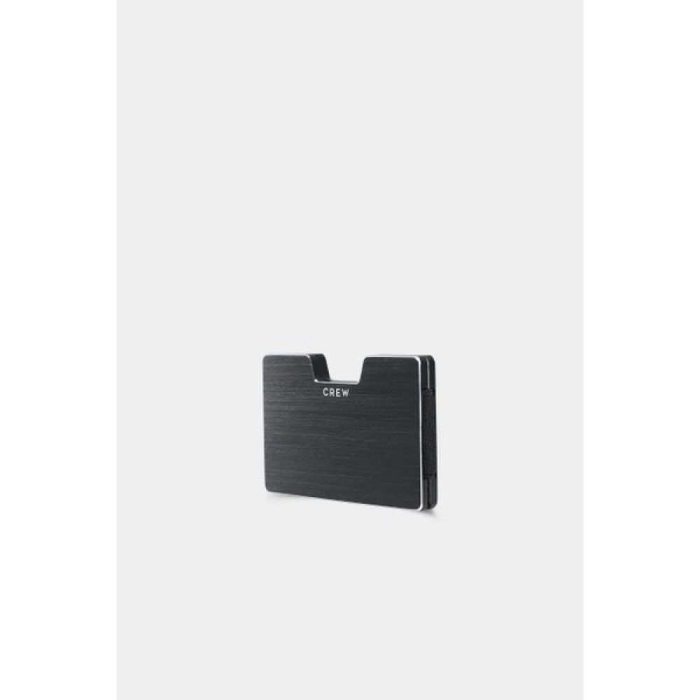 Crew Leather Yeni Nesil Metal Block Cüzdan / Kartlık - Siyah Erkek Kartlık Fiyatı