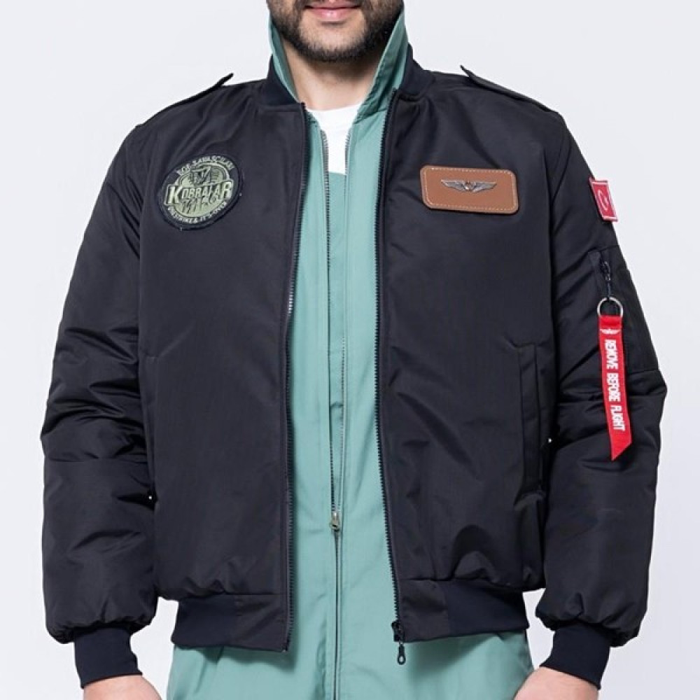 Crew Turk DNM90S Pilot Montu Kumaş ( A Class ) Siyah Erkek Mont Fiyatı