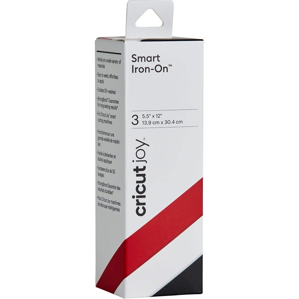 Crıcut 2007218 Joy Smart Iron On 14X30CM Siyah Beyaz Kırmızı Diğer Fiyatı