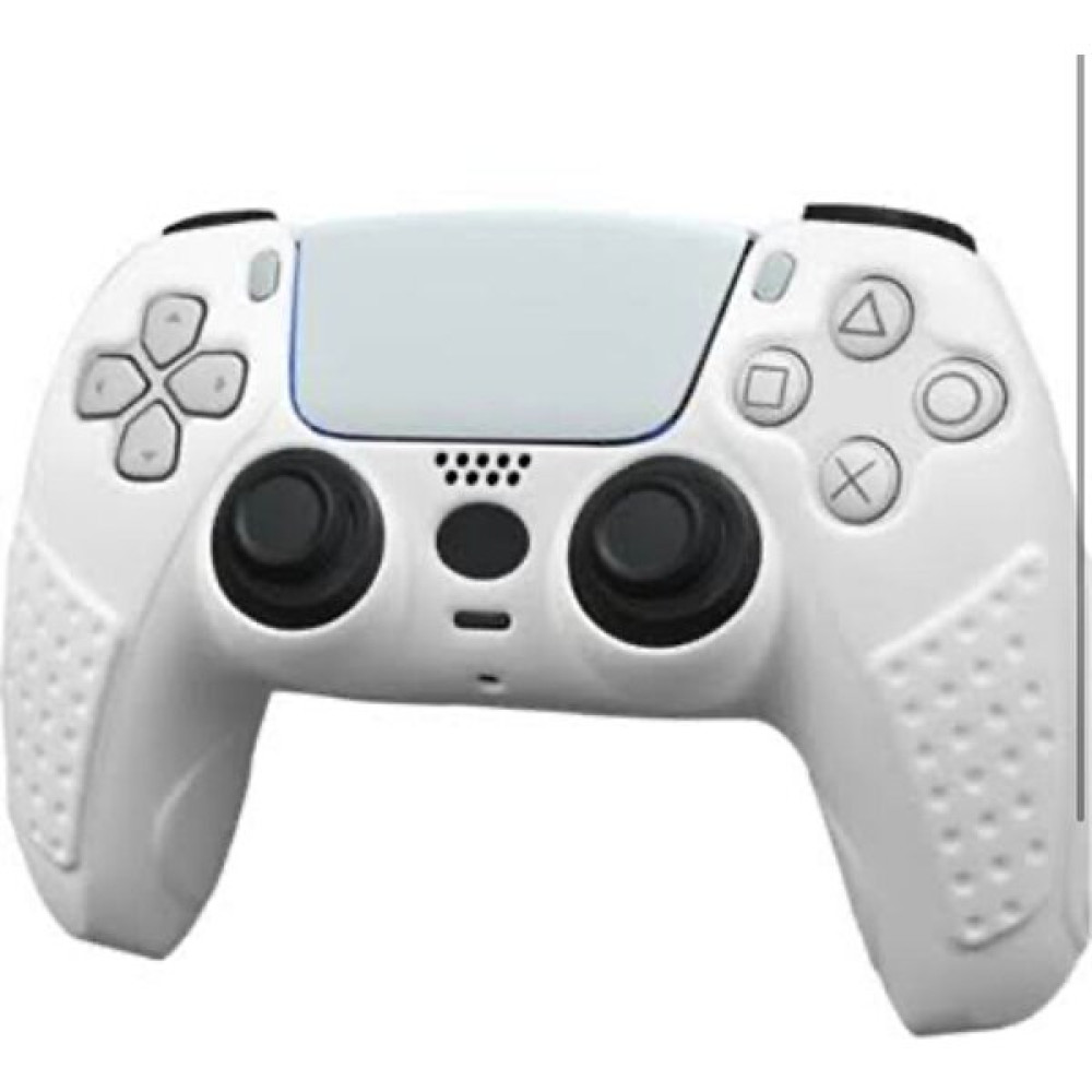 Crk Teknoloji Ps5 Uyumlu Ultra Kalite Kabartma Desenli Slikon Kılıf - Beyaz PlayStation 5 PS5 Oyunları Fiyatı