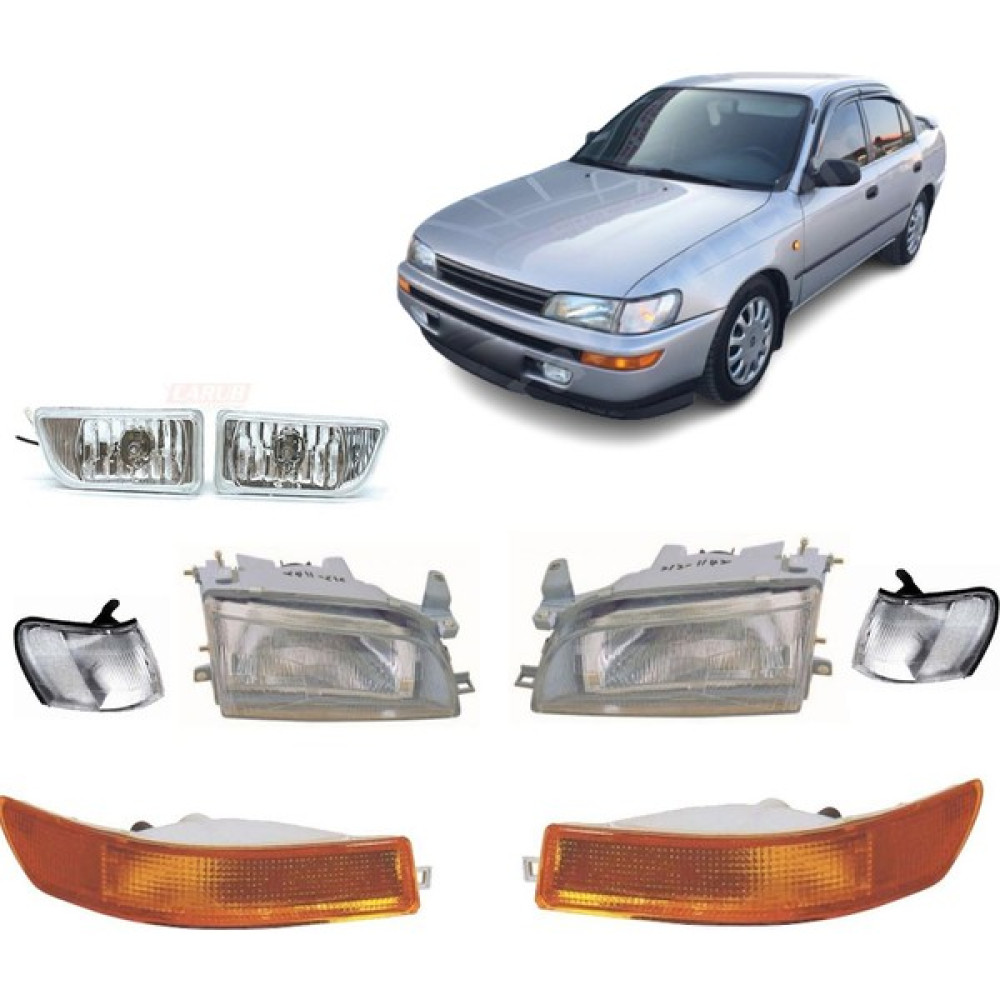 CRN Toyota Corolla AE101 Kasa Ön Aydınlatma Seti 1993-1997 Oto Aydınlatma Fiyatı