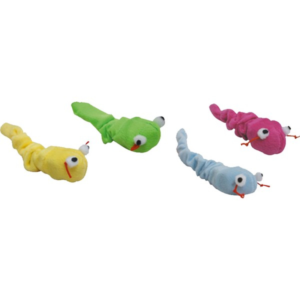 Croci Renkli Titreyen Yılan Kedi Oyuncağı 13CM - Sarı Evcil Hayvan Ürünleri Fiyatı