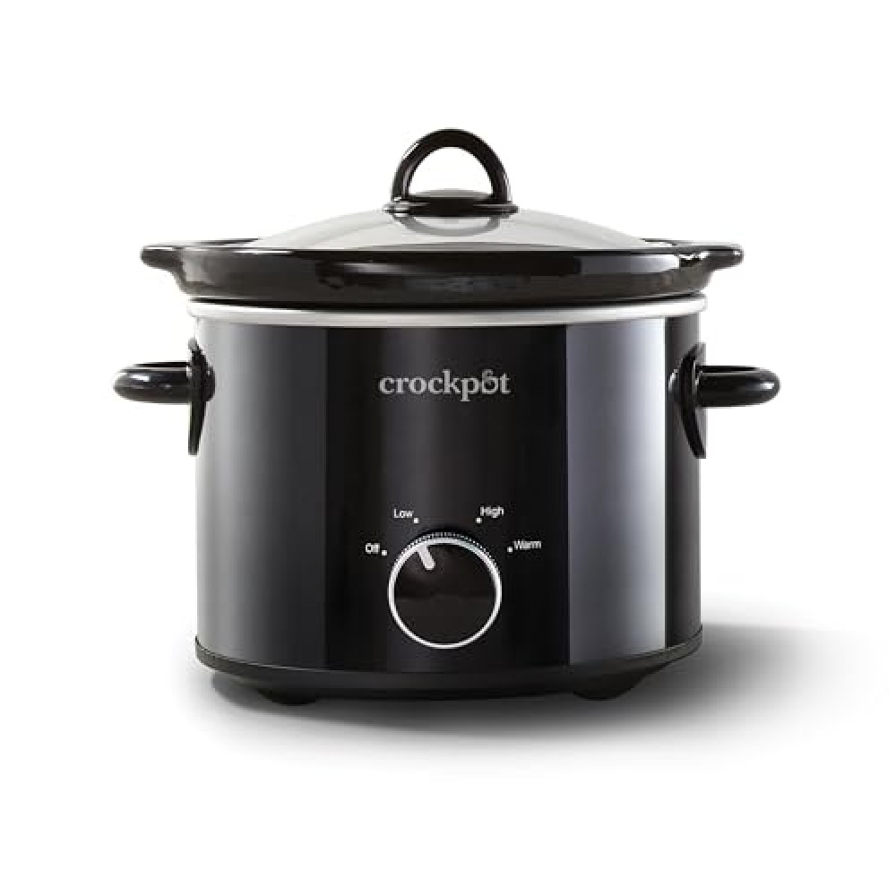 Crockpot® 2-Quart Classic Slow Cooker, Small Slow Cooker, Black