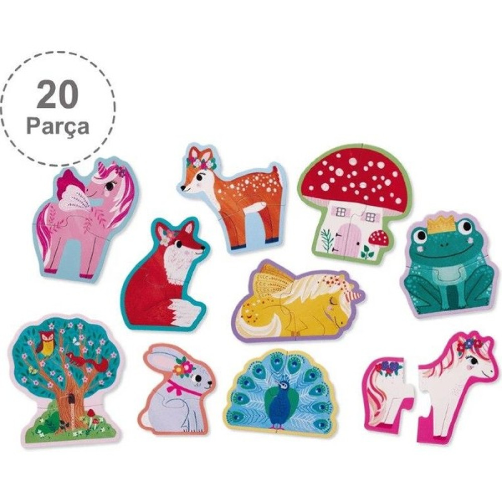 Crocodile Creek İlerleyen Puzzle - Unicorn Eğitici Oyuncak Fiyatı