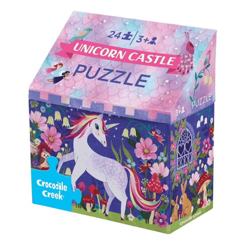Crocodile Creek Puzzle - 24 Parça - Unicorn Kalesi Anne Bebek Oyuncak Fiyatı