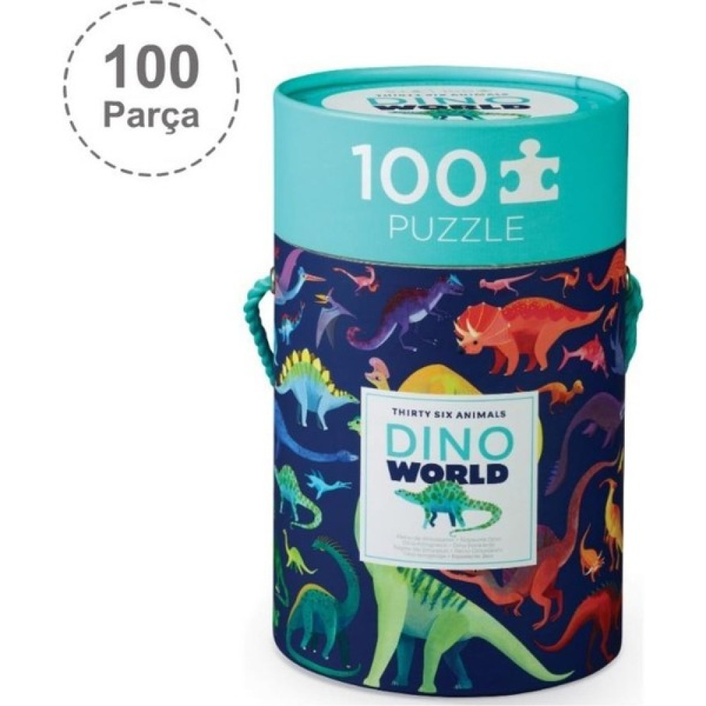 Crocodile Creek Puzzle Dinozor Dünyası 100 Parçalı Yapboz Eğitici Oyuncak Fiyatı