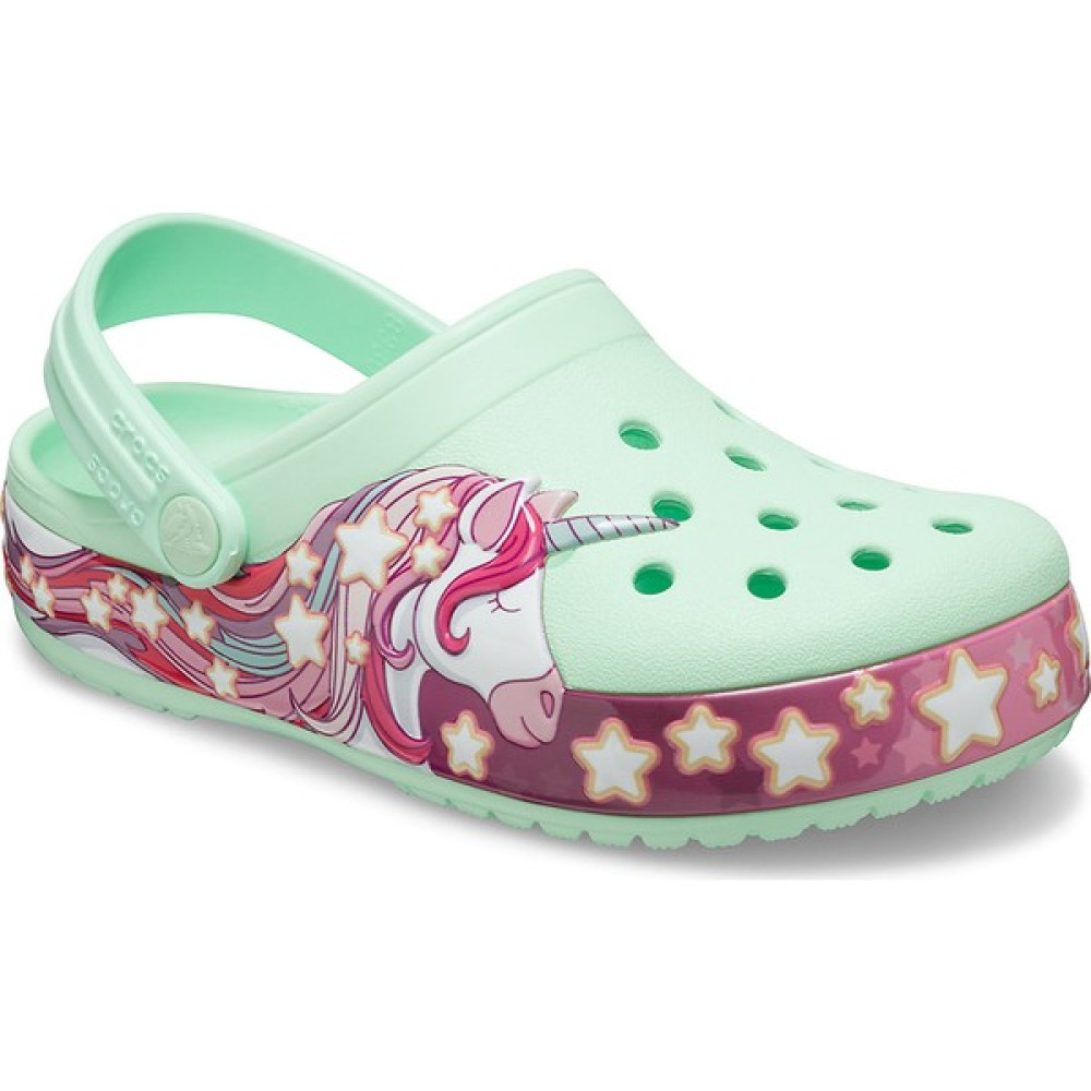 Crocs 206270-3TI Funlab Unicorn Band Çocuk Terlik Kız Çocuk Terlik & Sandaleti Fiyatı