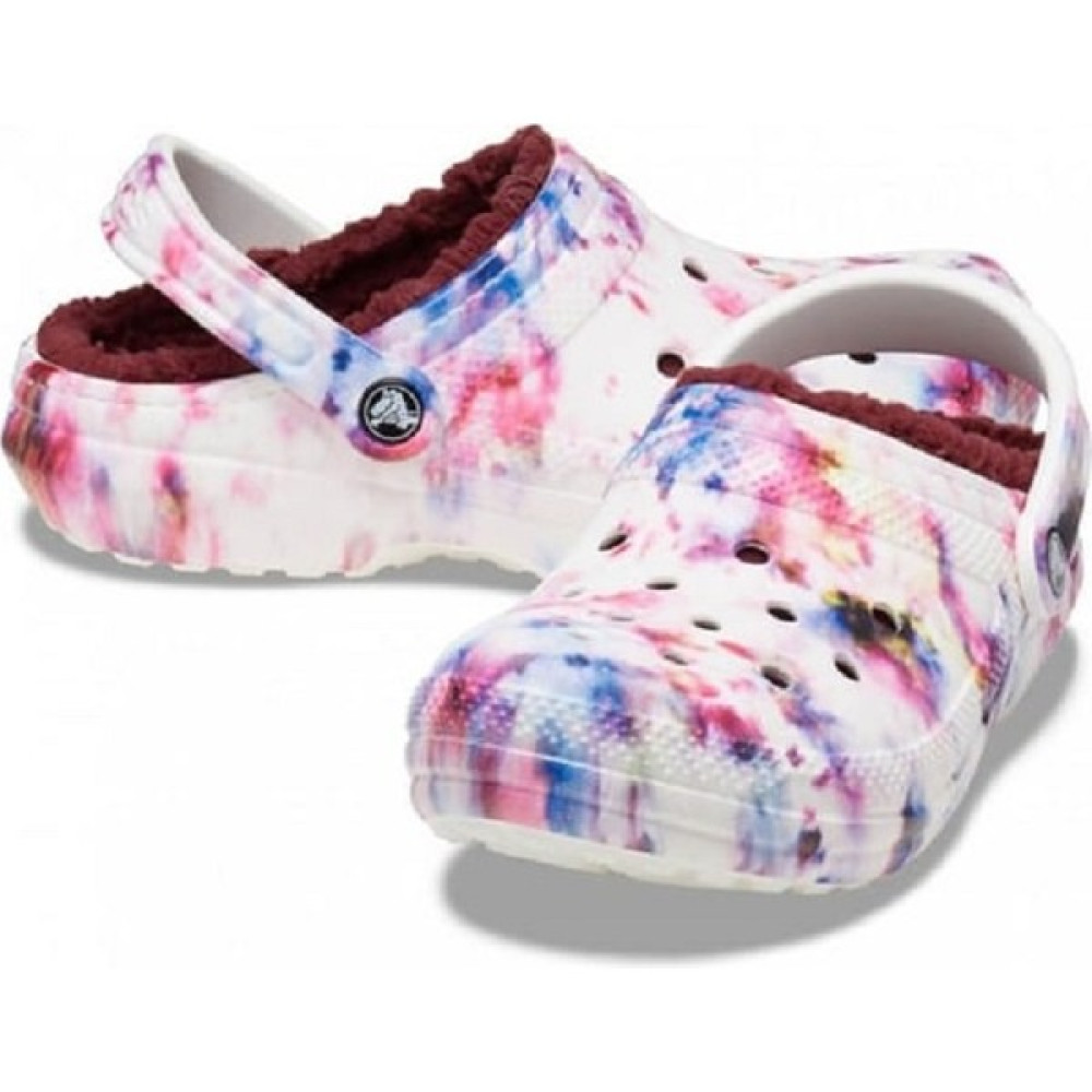 Crocs Classic Lined Tie Dye Clog Terlik Erkek Terlikleri ve Sandaletleri Fiyatı