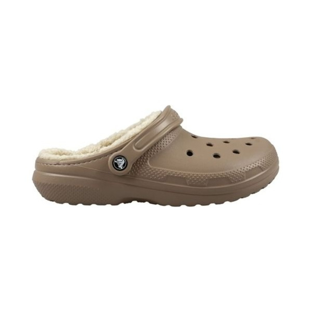Crocs Classic Lined Unisex Kahverengi Yünlü Günlük Terlik 203591 Kadın Terlikleri ve Sandaletleri Fiyatı