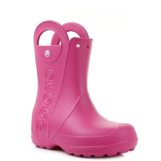 Crocs CR0203 Handle Mavi Kız Çocuk Yağmur Botu