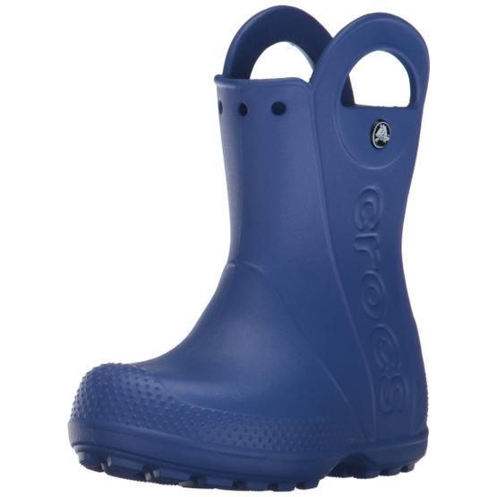 Crocs CR0203 Handle Mavi Kız Çocuk Yağmur Botu