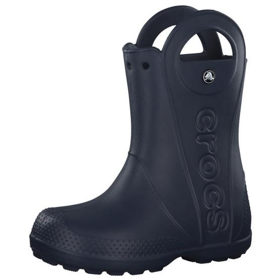 Crocs CR0203 Handle Mavi Kız Çocuk Yağmur Botu