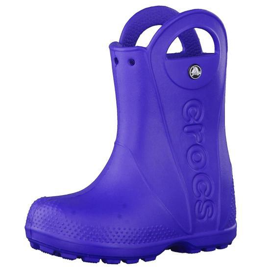 Crocs CR0203 Handle Mavi Kız Çocuk Yağmur Botu