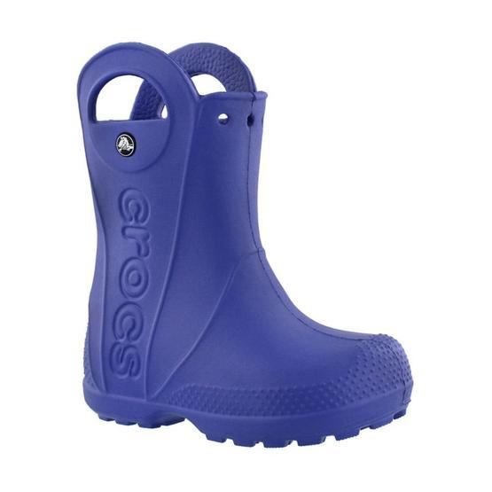 Crocs CR0203 Handle Mavi Kız Çocuk Yağmur Botu Kız Çocuk Bot Fiyatı