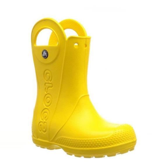 Crocs CR0203 Handle Mavi Kız Çocuk Yağmur Botu