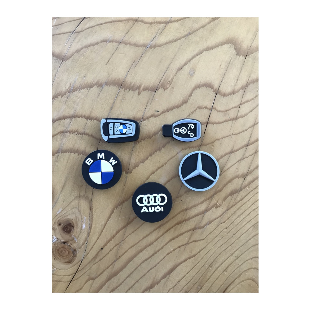 Crocs Jibbitz Terlik Süsü Germany Power Mercedes Bmw Audi Logo Anahtar Hediyelik Eşya Fiyatı