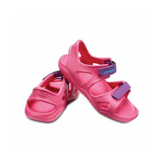 Crocs Swiftwater River Pembe Kız Çocuk Terlik