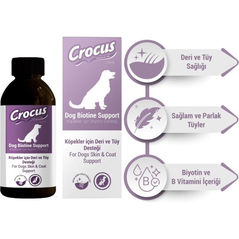 Crocus Köpek Tüy Sağlığı Damlası 100 Ml Evcil Hayvan Ürünleri Fiyatı