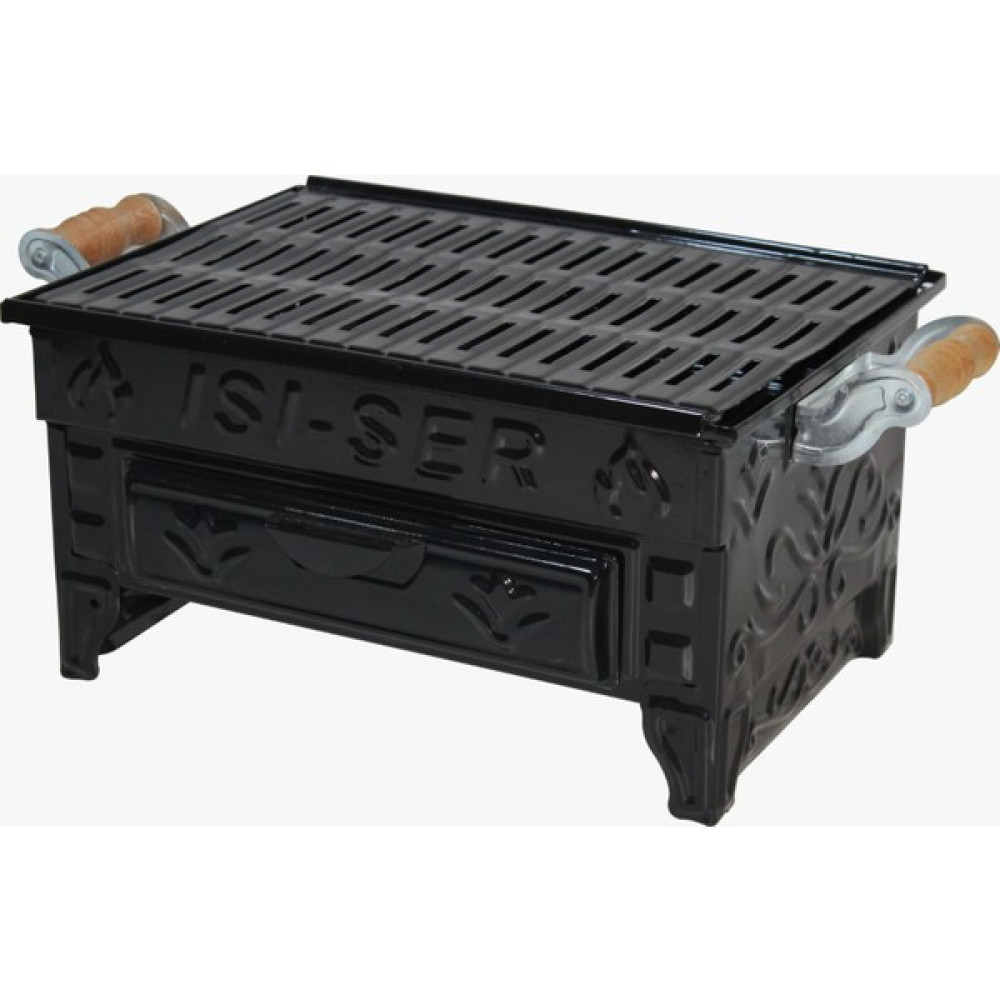 Croft Isıser 31*43 Emaye Çekmeceli Mangal Bahçe Mangalı & Barbekü Fiyatı