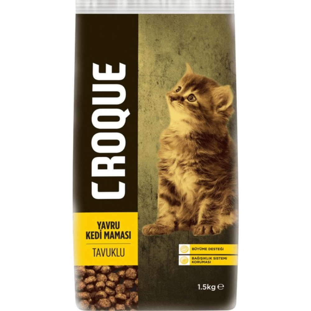 Croque Yavru Kedi Maması 1,5 kg Evcil Hayvan Ürünleri Fiyatı