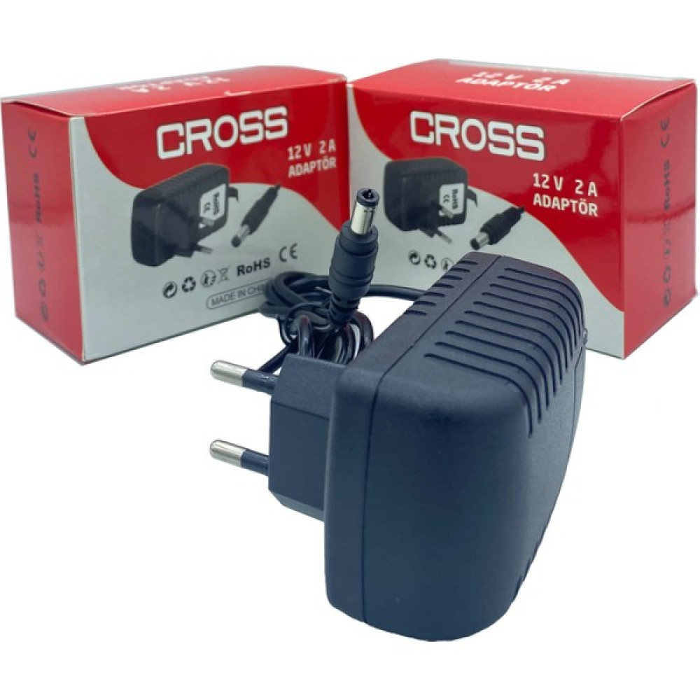 Cross 12V 2A LED / Uydu / Modem Adaptörü Cross Oto Boyaları Fiyatı