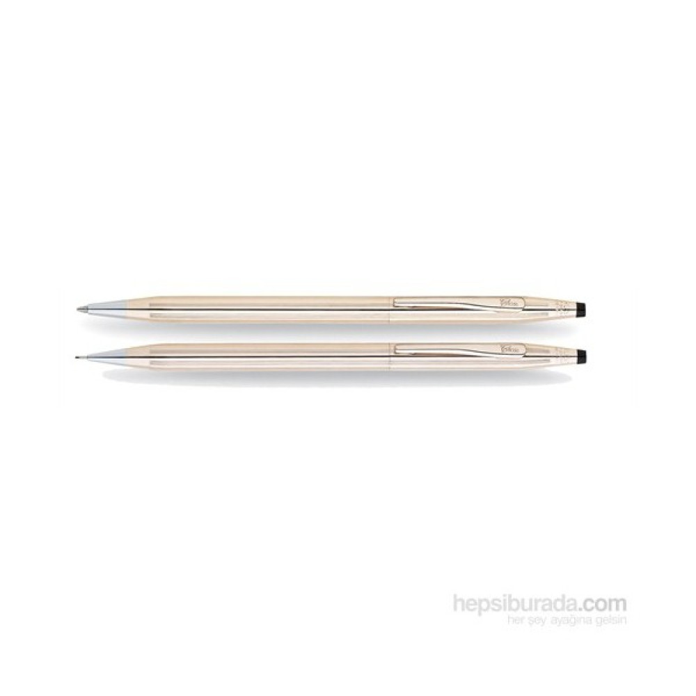 Cross 1501 Century Classic 14 Kt.Altın Kaplama Tükenmez Kalem + Versatil Takım Mekanik Kurşun (Versatil) Kalem Fiyatı