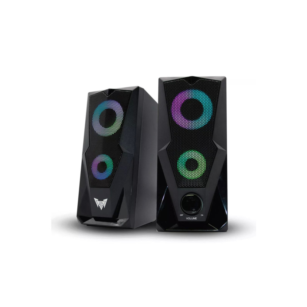 Crown Micro Cms-1003-7 Aydınlatmalı 5wx2 10w Usb 3.5mm 65db Speaker 1 1 Hoparlör Bilgisayar Speaker Fiyatı