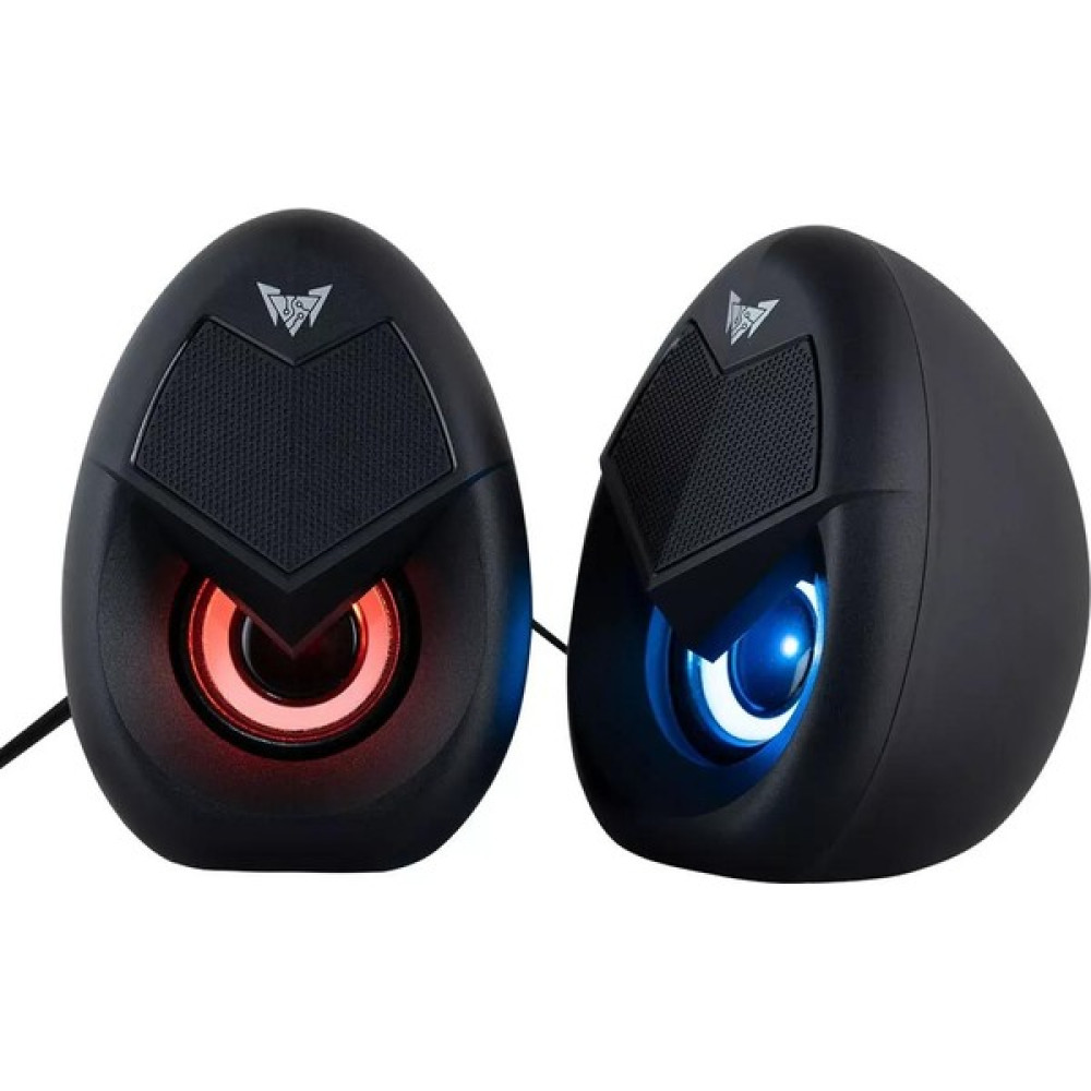Crown Micro CMS-606 Egg Rgb 6 Watt 1+1 Hoparlör Speaker - Siyah Bilgisayar Speaker Fiyatı