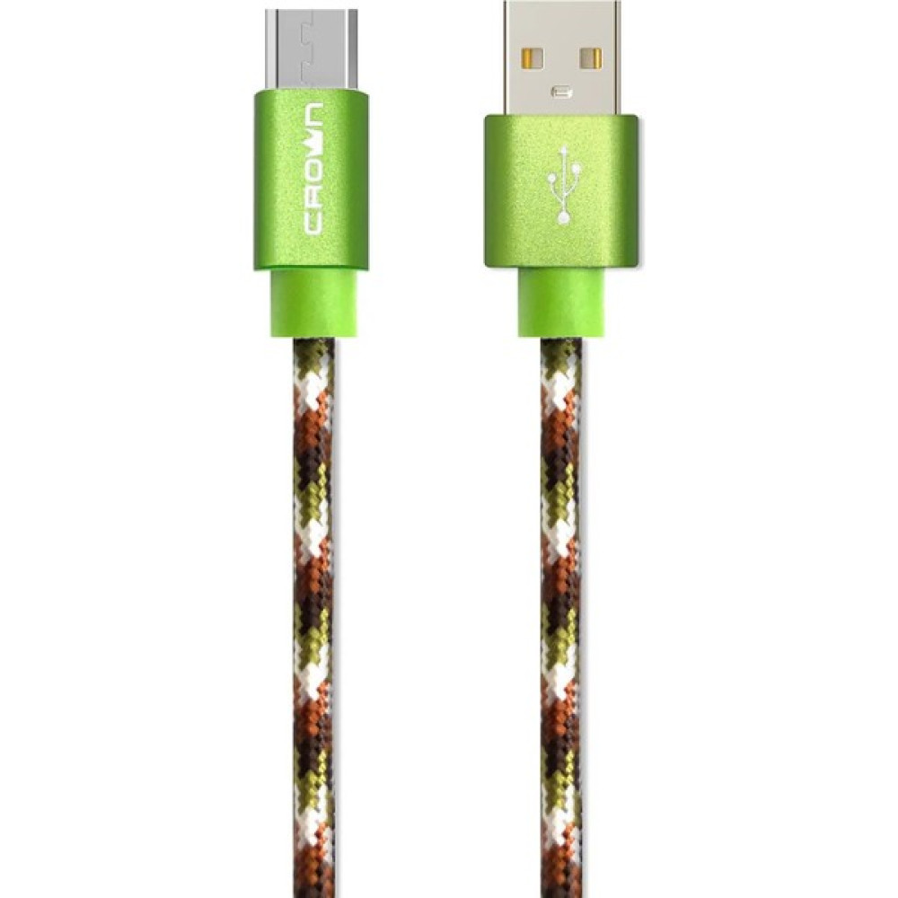 Crown Micro Micro USB Hızlı Şarj Destekli Örgü Kablo (3092M) Cep Telefonu Kablosu Fiyatı