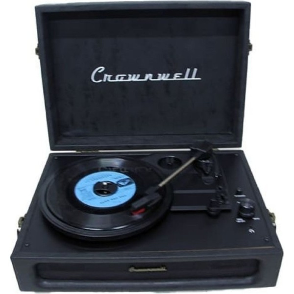 Crown Well Casablanca Nostaljik Pikap Bluetooth Kulaklı Hoparlör 33-45-78 Lik Taş ve Plastik Plak Çalar Oto Boyaları Fiyatı