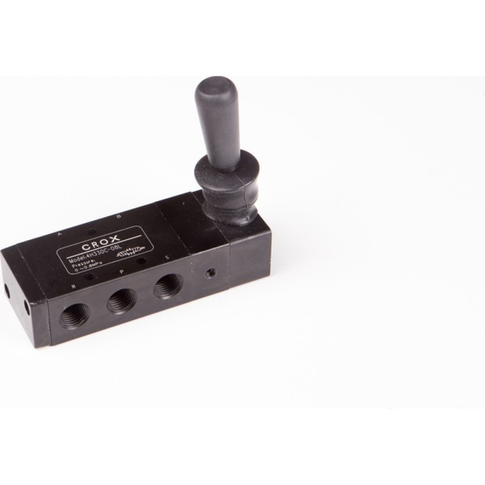 Crox 4H330C-08 1/4 5/3 Kapalı Merkez Kol Kumandalı Valf (Yaylı-Büyük Gövde) Nalburiye & Hırdavat Fiyatı