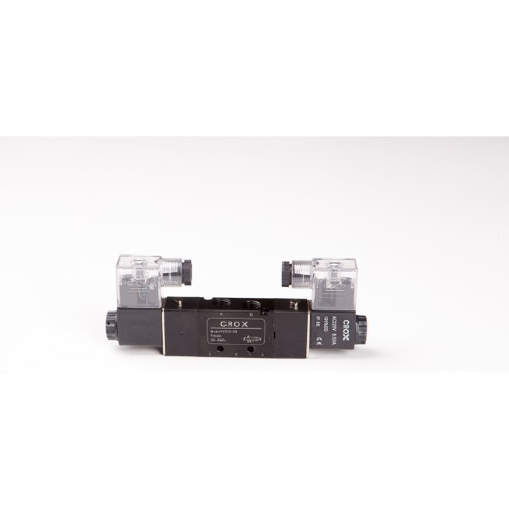 Crox 4V220-08 1/4 5/2 Çift Bobin Valf 220 Ac Nalburiye & Hırdavat Fiyatı