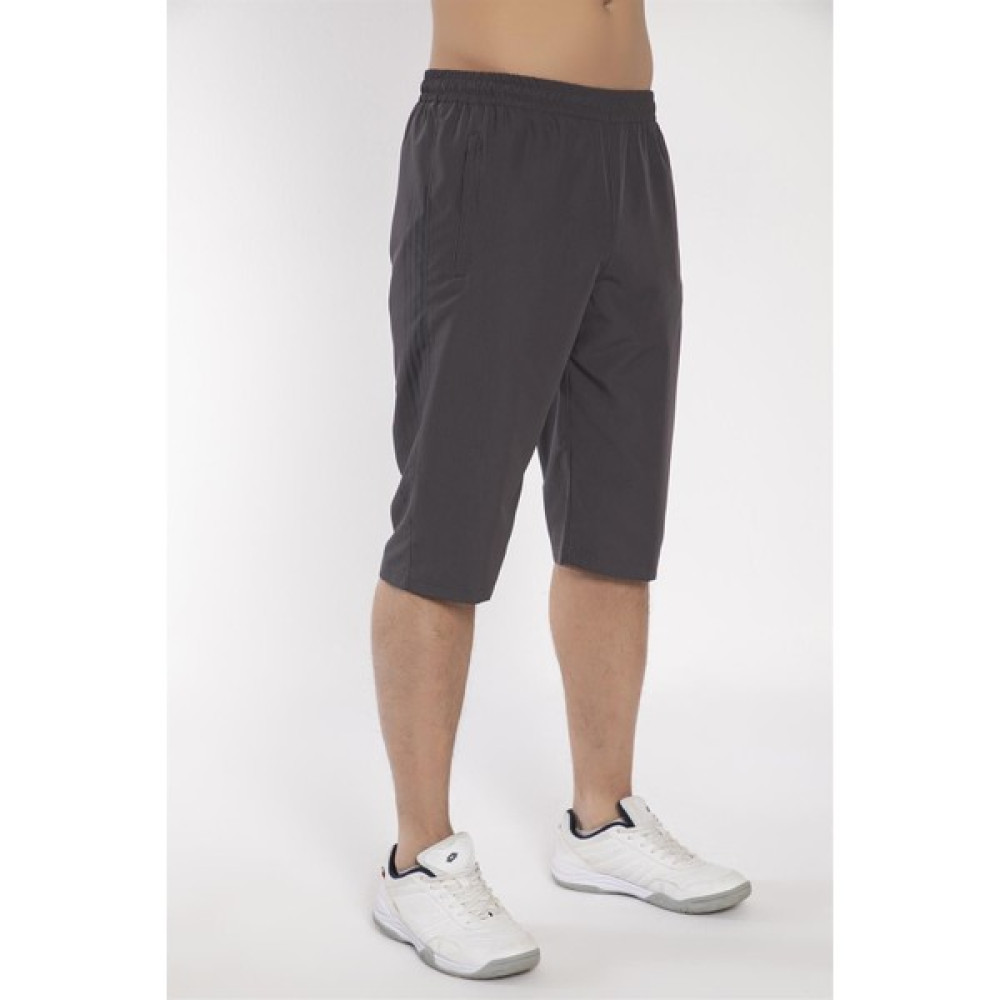 Crozwise Mat Fay - Erkek Antrasit Likralı Esnek Kumaş Spor Kapri - 8034-06 Şort & Kapri (Outdoor) Fiyatı