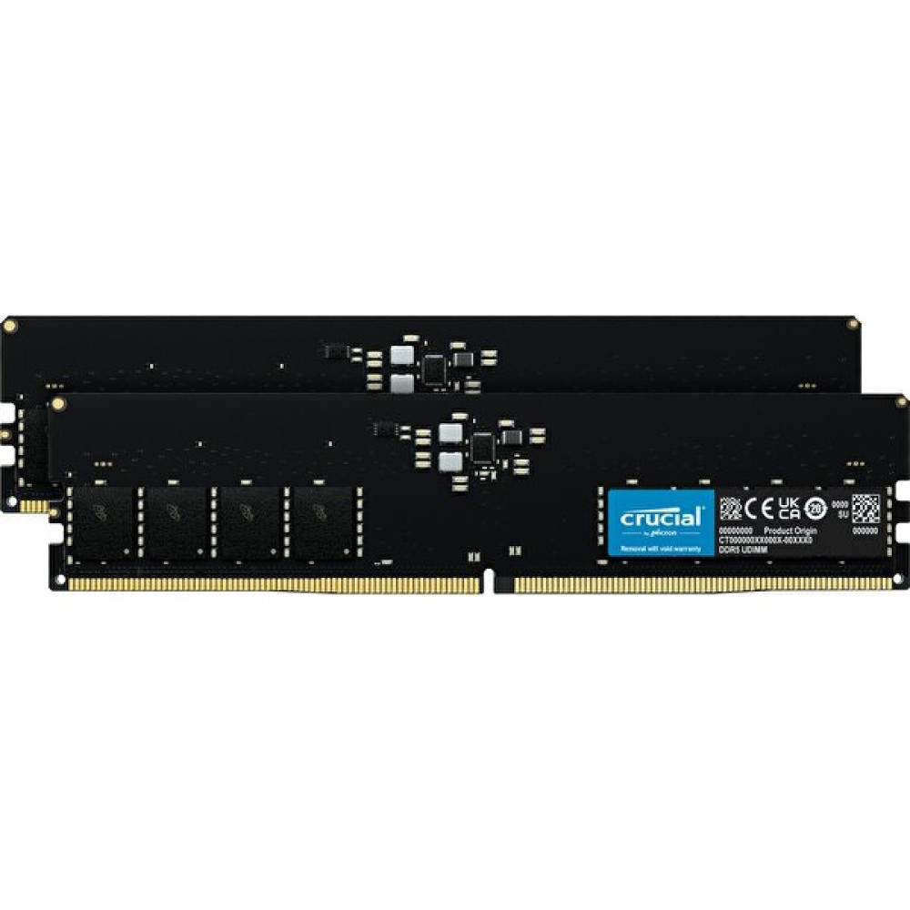 Crucial CT2K32G48C40U5 - 64GB Kit (2X32GB) DDR5-4800 Udımm Pc Ram Bellek CL40 RAM Bellekler Fiyatı