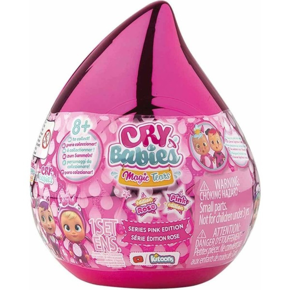 Cry Babies CYM08000 Cry Babies Magic Tears - Pink Edition Pembe Seri Eğitici Oyuncak Fiyatı