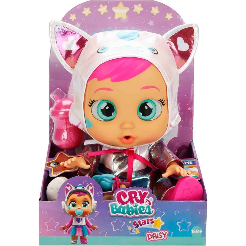 Cry Babies Stars W2 - Daisy Ağlayan Bebekler Açık Pembe Renkli Sevimli Karakter 30 cm SSD / Solid State Drive Fiyatı