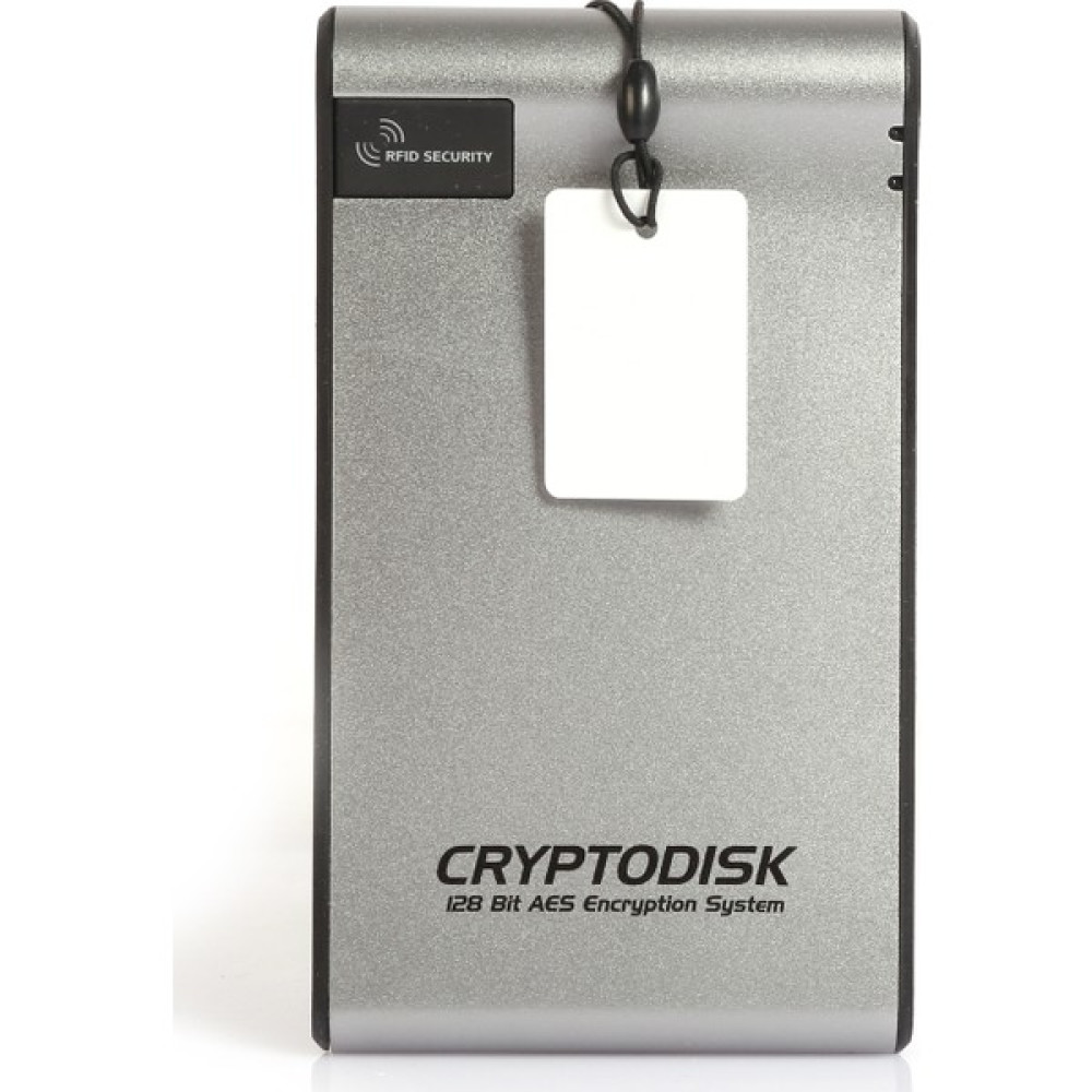 Cryptodisk RFID 500GB 2.5" Şifreli Taşınabilir Disk - Gri Taşınabilir Hard Diskler Fiyatı