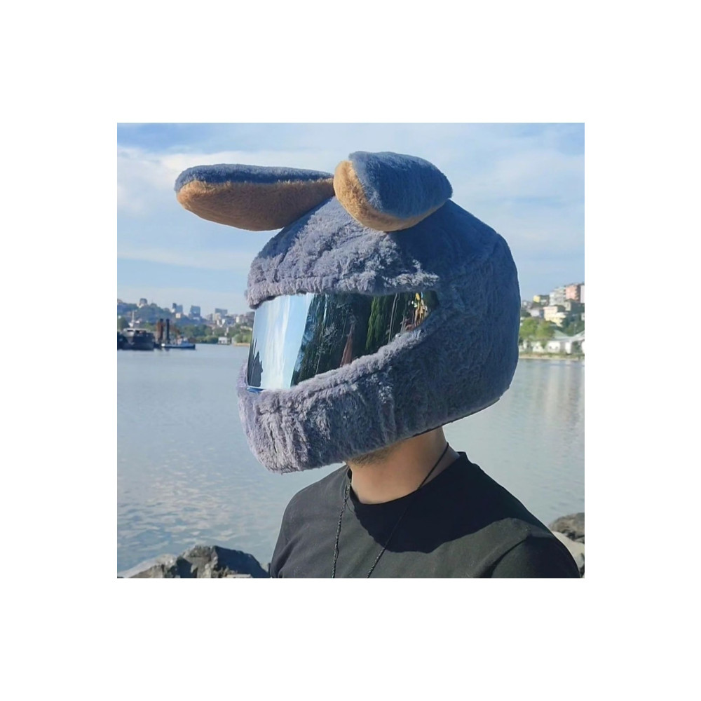Crystal Palace Kask Kilifi Kask Süsü Kask Aksesuarları Kask Koruyucu Kask Motorsiklet Peluş Kask Kılıfı Motorsiklet Kaskları Fiyatı