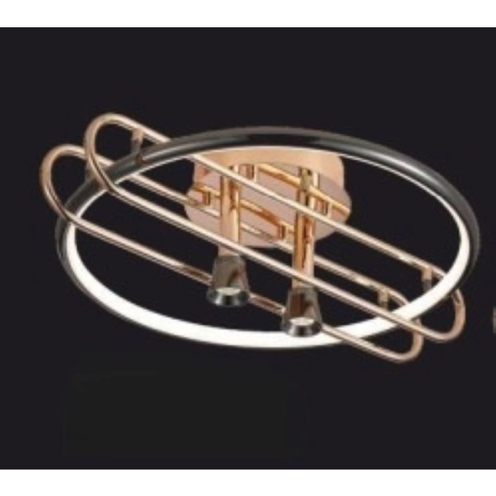 Crystal Palace Ledli Avize - LED Tavan Avizesi - Tavan Lambası - Cafe Kafe Otel Aydınlatması - 60*25CM - Gold Avize Fiyatı