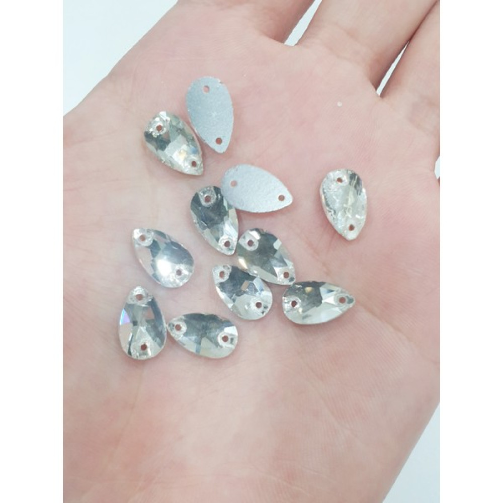 Crystal Shop Dikme Kristal Taş 7X12 mm Damla Şeffaf (50 Ad) Oto Boyaları Fiyatı