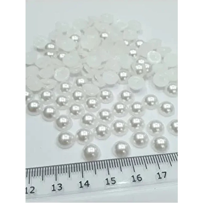 Crystal Shop Yarım İnci 8 mm Kırık Beyaz Renkli 100 gr 700 Adet Dekoratif Malzeme Diğer Fiyatı