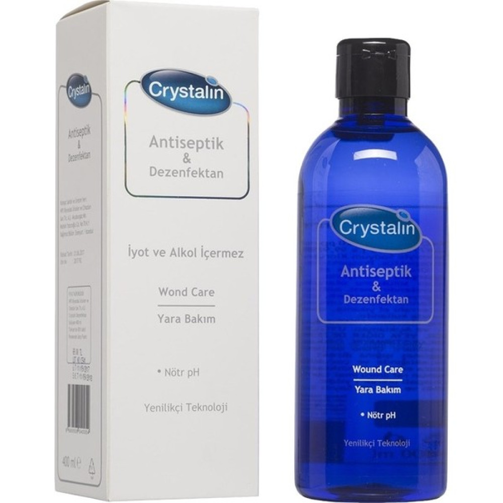 Crystalin 400 ml Dezenfektan + Sprey Başlık Hijyen ve Temizlik Fiyatı