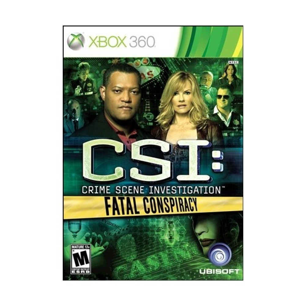 Csi Crime Scene Investigation Fatal Conspiracy Xbox 360 Oyun Xbox Oyunları Fiyatı