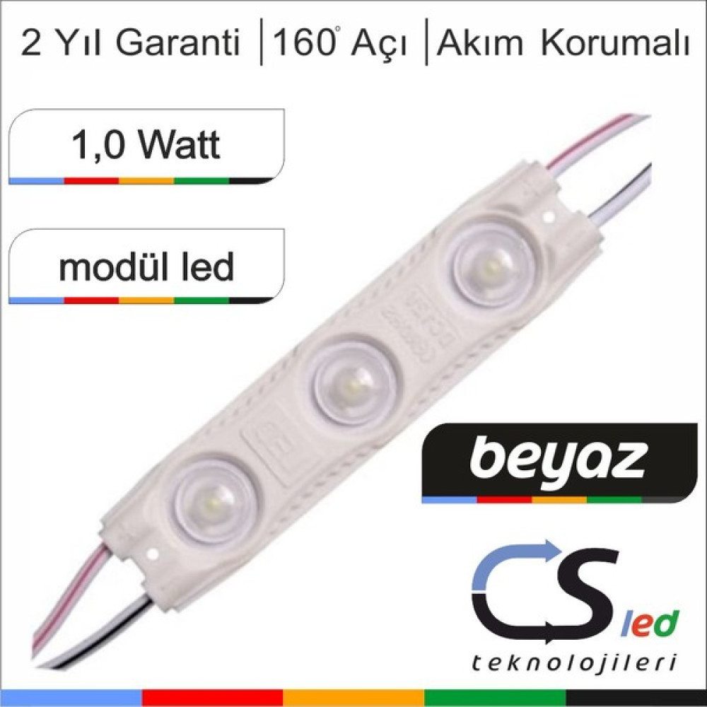 Csled 1 Watt Modül LED 20 'li - Beyaz Led Aydınlatmalar Fiyatı