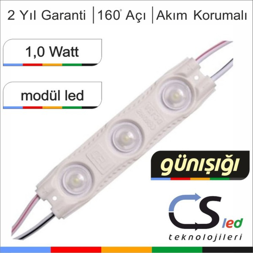 Csled 1 Watt Modül LED 20 'li - Gün Işığı Led Aydınlatmalar Fiyatı