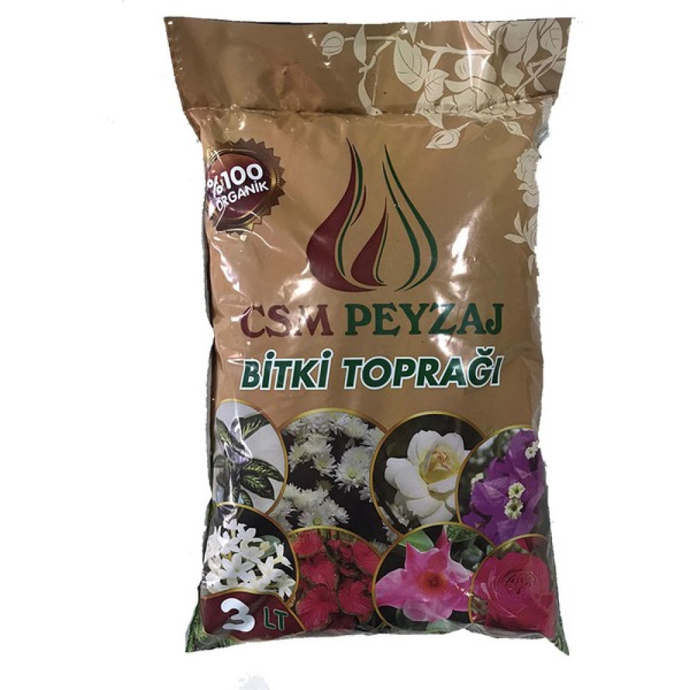 Csm Csm Çiçek Toprağı 3 lt Organik Toprak Bitki Fiyatı