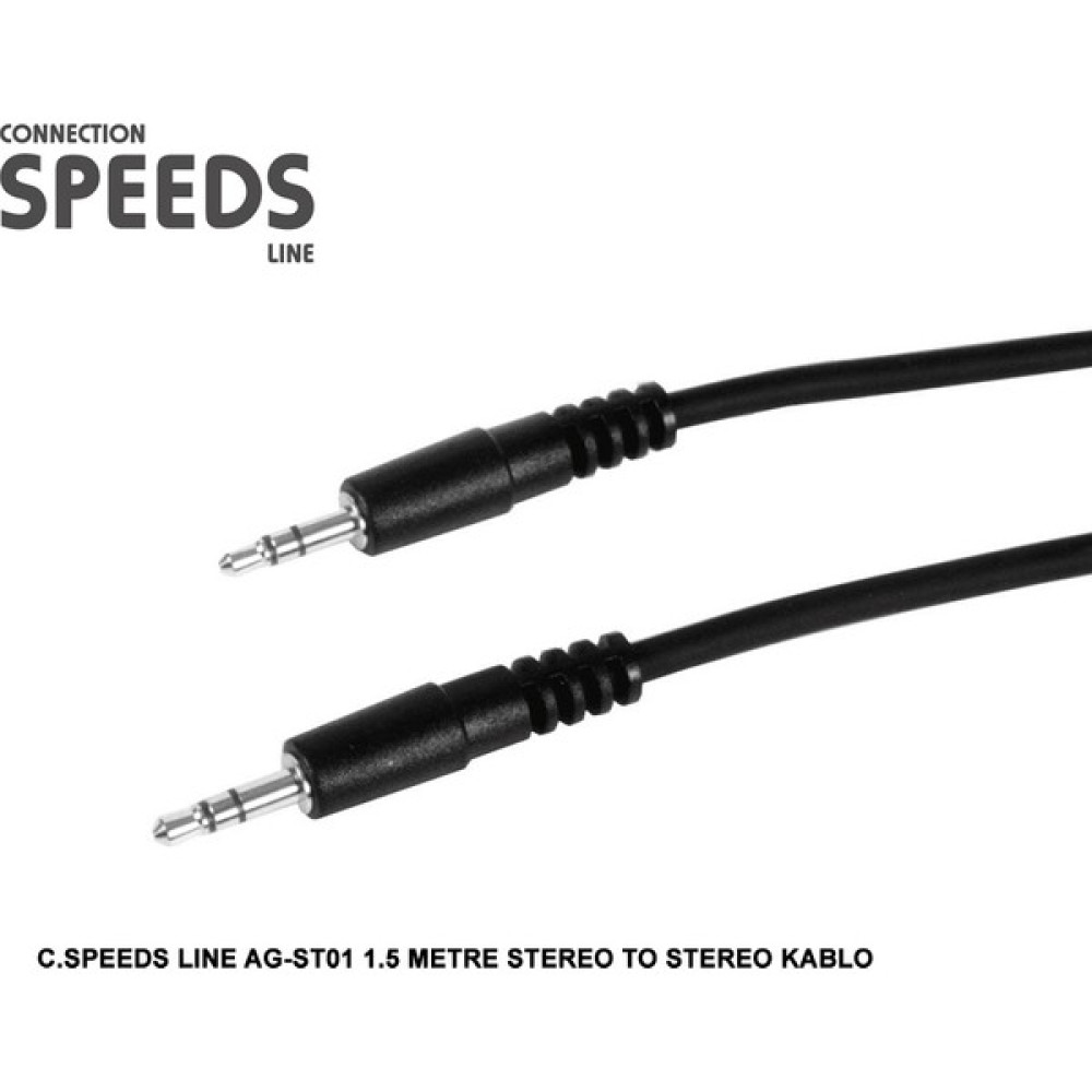 C.Speeds Lıne Ag-St01 1.5 Metre Stereo To Stereo Kablo Oto Boyaları Fiyatı